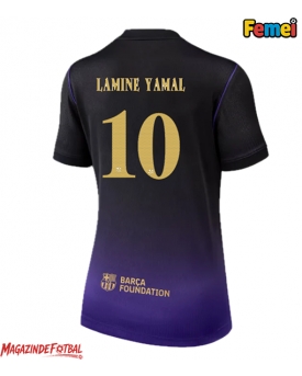Barcelona Lamine Yamal #10 Tricou Fotbal Replică 2026-27 Femei Deplasare Barcelona Lamine Yamal #10 Tricou Fotbal Replică 2026-27 Femei Deplasare